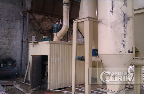 Carbon black grinding mill, processing line